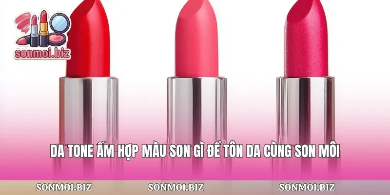 Da Tone Ấm Hợp Màu Son Gì