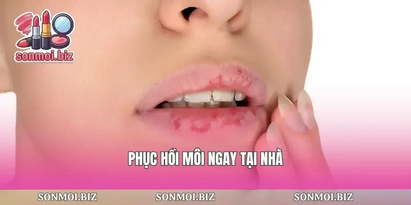 Phục hồi môi ngay tại nhà