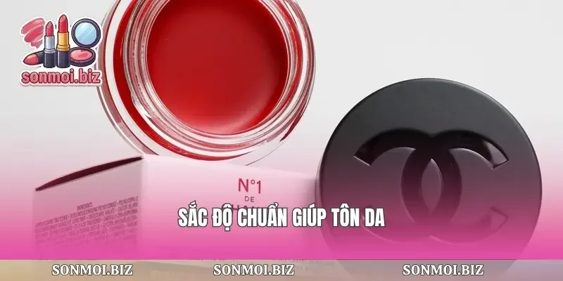 Sắc độ chuẩn giúp tôn da